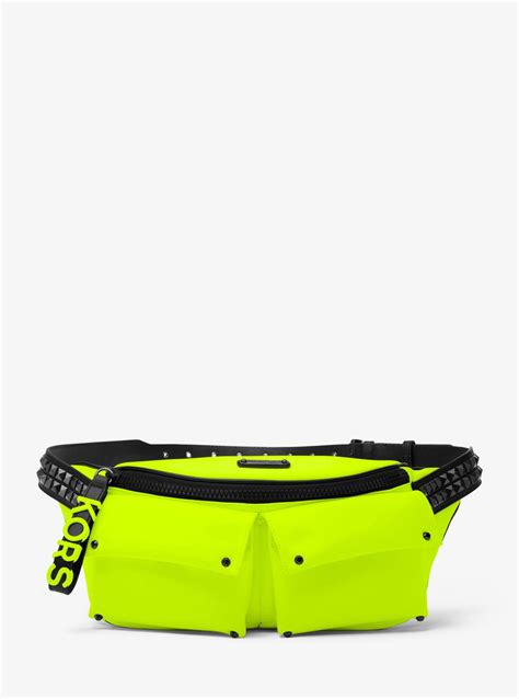 michael kors neon belt bag|Michael Kors Belt Bag .